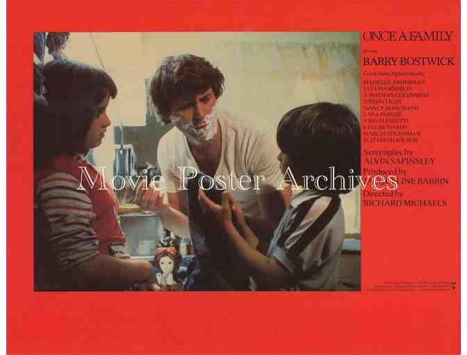 ONCE UPON A FAMILY, 1980, lobby card set, Barry Bostwick, Maureen Anderman, Kyle Richards