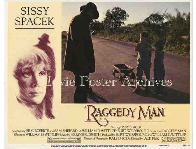 RAGGEDY MAN, 1981, lobby card set, Sissy Spacek, Eric Roberts, Sam Shepard, Henry Thomas