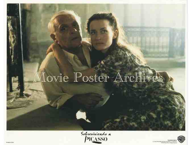 SURVIVING PICASSO, 1996, lobby card set, Anthony Hopkins, Julianne Moore, Joan Plowright