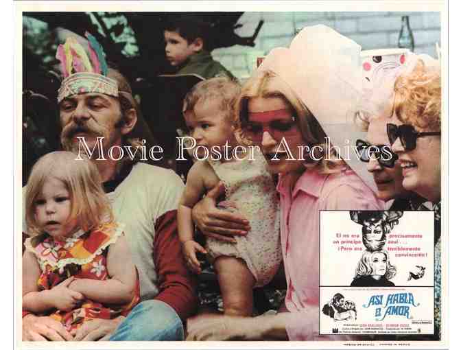 MINNIE AND MOSKOWITZ, 1971, lobby card set, Gena Rowlands, Seymour Cassel