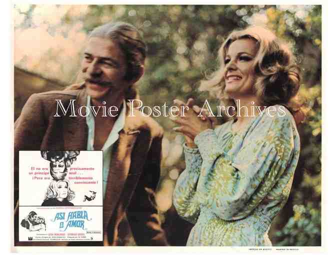 MINNIE AND MOSKOWITZ, 1971, lobby card set, Gena Rowlands, Seymour Cassel