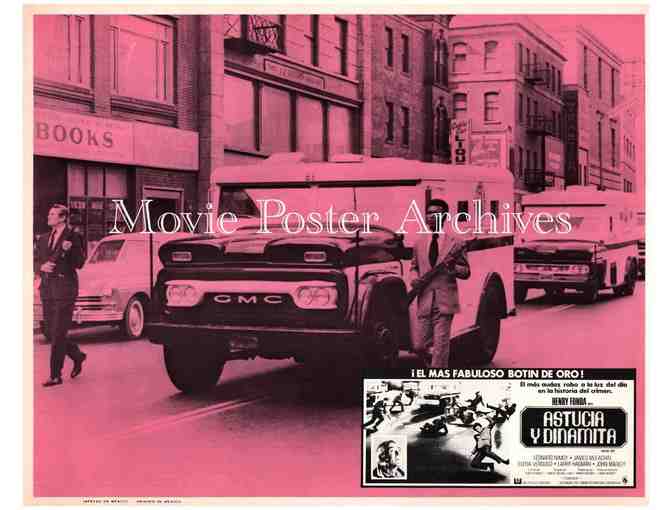 ALPHA CAPER, 1973, lobby card set, Henry Fonda, Leonard Nimoy, Larry Hagman