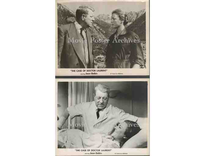CASE OF DOCTOR LAURENT, 1958, movie stills, Jean Gabin, Nicole Courcel