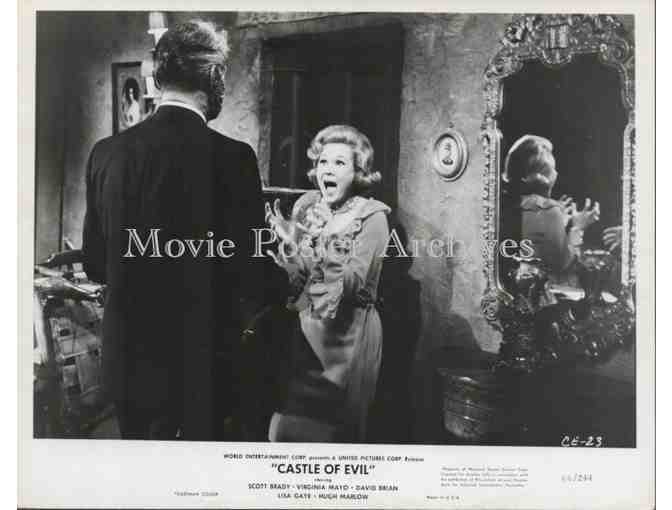 CASTLE OF EVIL, 1966, movie stills, Scott Brady, Virginia Mayo, David Brian