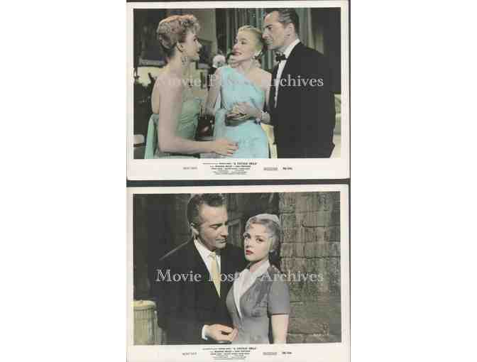CERTAIN SMILE, 1958, movie stills hand colored, Joan Fontaine, Bradford Dillman