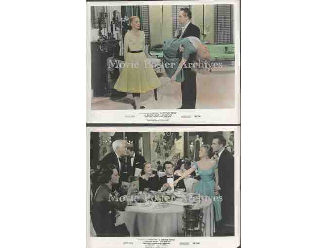CERTAIN SMILE, 1958, movie stills hand colored, Joan Fontaine, Bradford Dillman