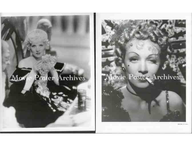 MARLENE DIETRICH, group of classic celebrity portraits, stills or photos