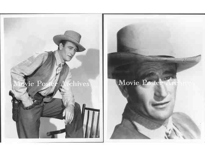 JOHN WAYNE, group of classic celebrity portraits, stills or photos