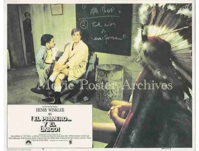 ONE AND ONLY, 1978, lobby card set, Henry Winkler, Herve Villechaize, Kim Darby