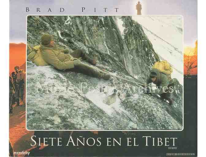 SEVEN YEARS IN TIBET, 1997, lobby card set, Brad Pitt, David Thewlis, B. D. Wong, Mako