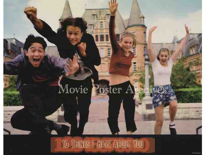 10 THINGS I HATE ABOUT YOU, 1999, lobby card set, Julia Stiles, Heath Ledger