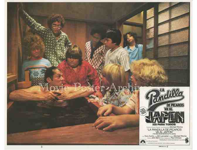 BAD NEWS BEARS GO TO JAPAN, 1978, lobby card set, Tony Curtis, Jackie Earle Haley