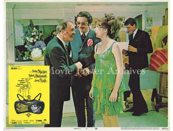 BLISS OF MRS. BLOSSOM, 1968, lobby card set, Shirley MacLaine