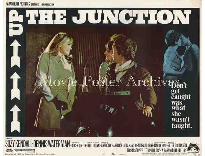 UP THE JUNCTION, 1968, lobby card set, Suzy Kendall, Dennis Waterman, Maureen Lipman