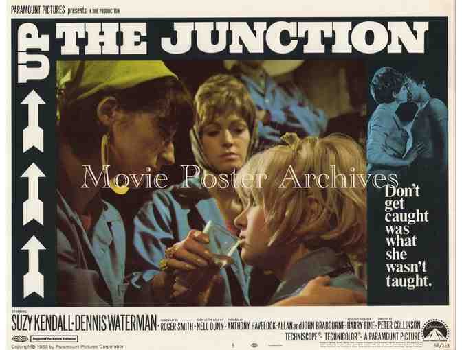 UP THE JUNCTION, 1968, lobby card set, Suzy Kendall, Dennis Waterman, Maureen Lipman