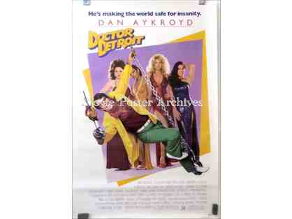 DOCTOR DETROIT, 1983, movie poster, Dan Aykroyd, Fran Drescher