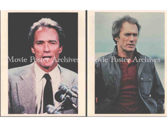 CLINT EASTWOOD, group of color photographs