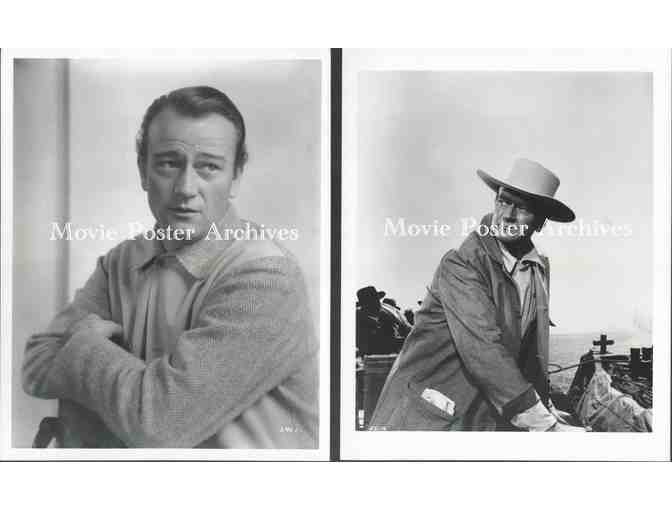 JOHN WAYNE, group of classic celebrity portraits, stills or photos