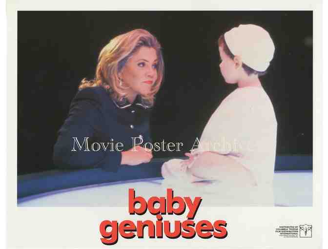 BABY GENIUSES, 1999, lobby card set, Kathleen Turner, Christopher Lloyd