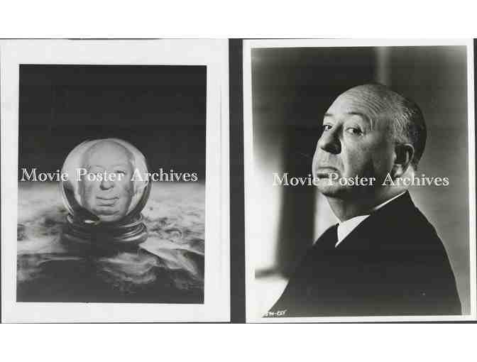 ALFRED HITCHCOCK, group of classic celebrity portraits, stills or photos