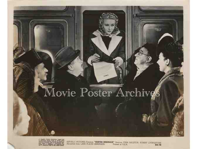 WINTER SERENADE, 8x10 movie still set, dealers lot, Roy Rogers, William Frawley