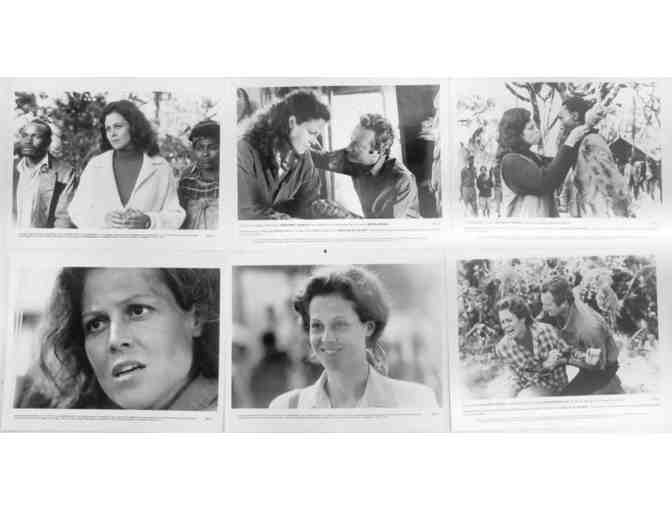 GORILLAS IN THE MIST, 1988, movie stills, collectors lot, Sigourney Weaver