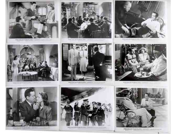 CASABLANCA, 1942, movie stills, super collectors lot, Bogart, Bergman