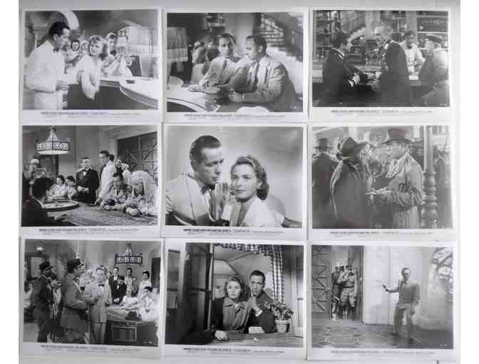 CASABLANCA, 1942, movie stills, super collectors lot, Bogart, Bergman