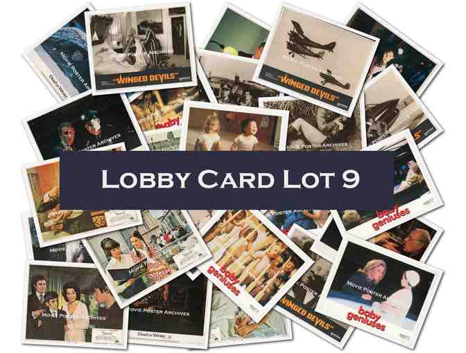 LOBBY CARDS MISC. LOT 9, varying lobby cards from 1960s to 2000s