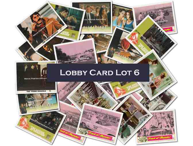LOBBY CARDS MISC. LOT 6, varying lobby cards from 1960s to 2000s