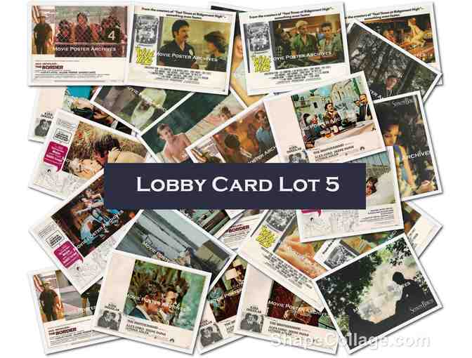 LOBBY CARDS MISC. LOT 5, varying lobby cards from 1960s to 2000s