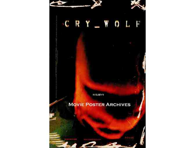 CRY WOLF, 2005, mini sheets, bulk, Julian Morris, Jon Bon Jovi