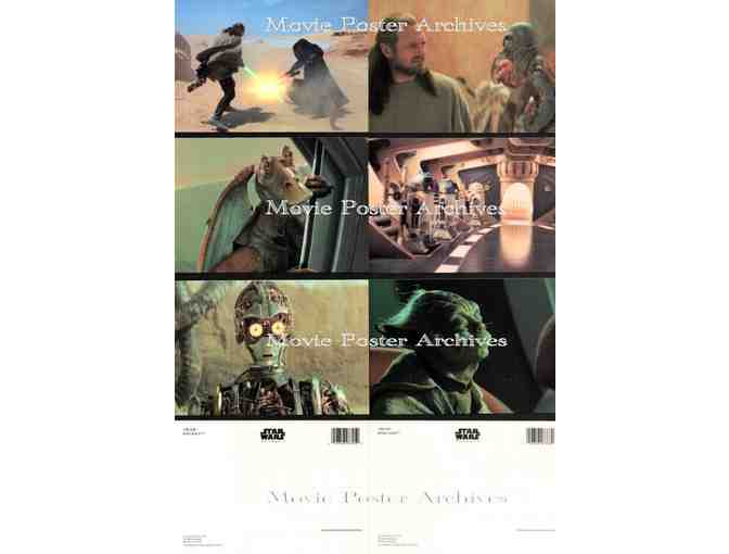 STAR WARS EPISODE 1: PHANTOM MENACE, 1999, postcards, GROUP A, Dealers Lot