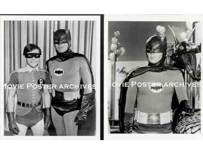 BATMAN, 1966, tv photos, collectors lot, Adam West, Burt Ward