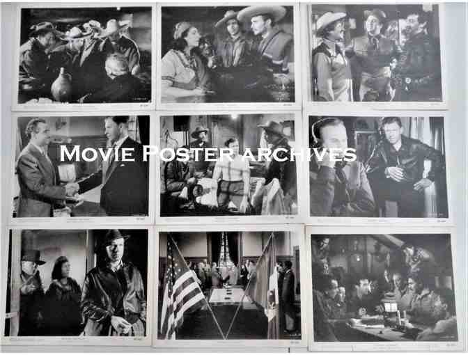 BORDER INCIDENT, 1949, movie stills, collectors lot,, Ricardo Montalban, Jack Lambert