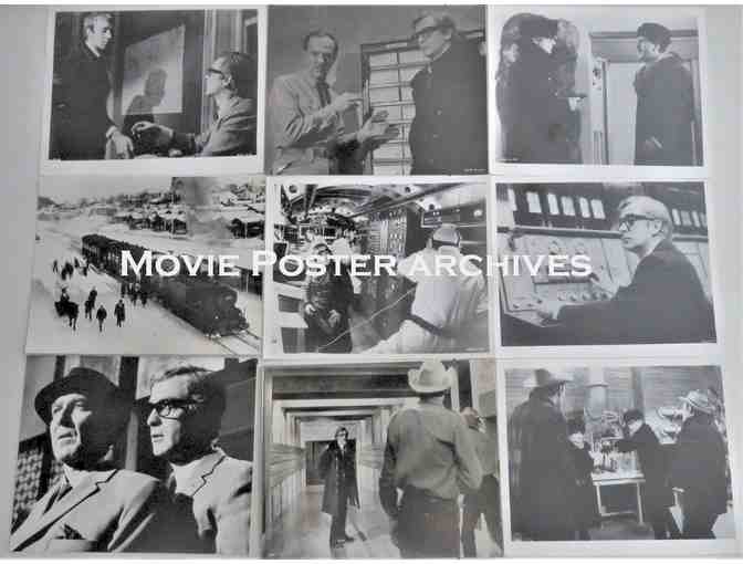 BILLION DOLLAR BRAIN, 1967, movie stills, collectors lot, Michael Caine, Karl Malden