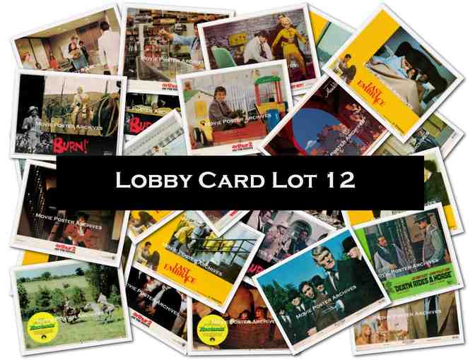 LOBBY CARDS MISC. LOT 12, varying lobby cards from 1960s to 2000s