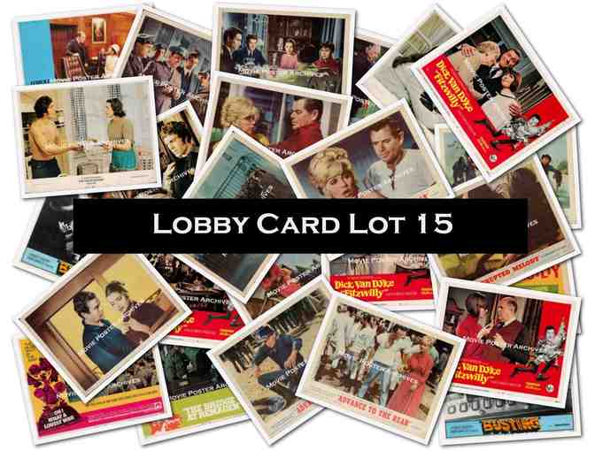 LOBBY CARDS MISC. LOT 15, varying lobby cards from 1960s to 2000s