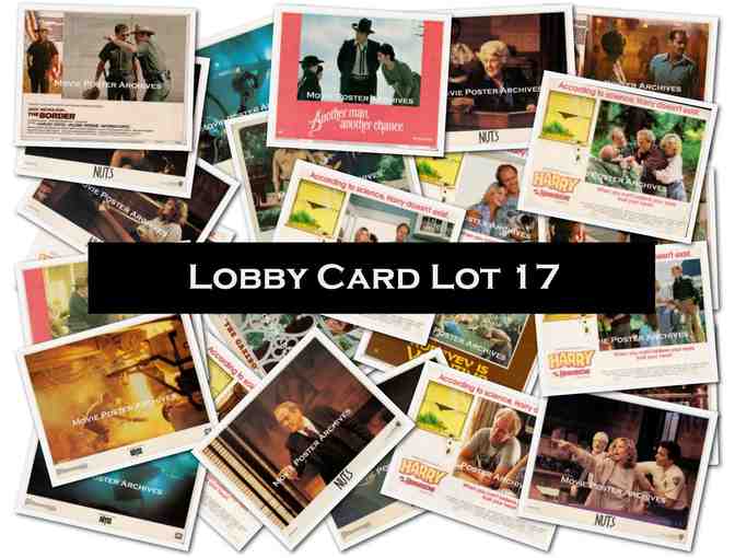 LOBBY CARDS MISC. LOT 17, varying lobby cards from 1960s to 2000s