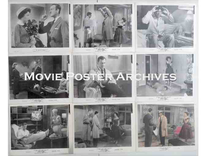 OH MEN OH WOMEN, 1957, movie stills, collectors lot, David Niven, Ginger Rogers