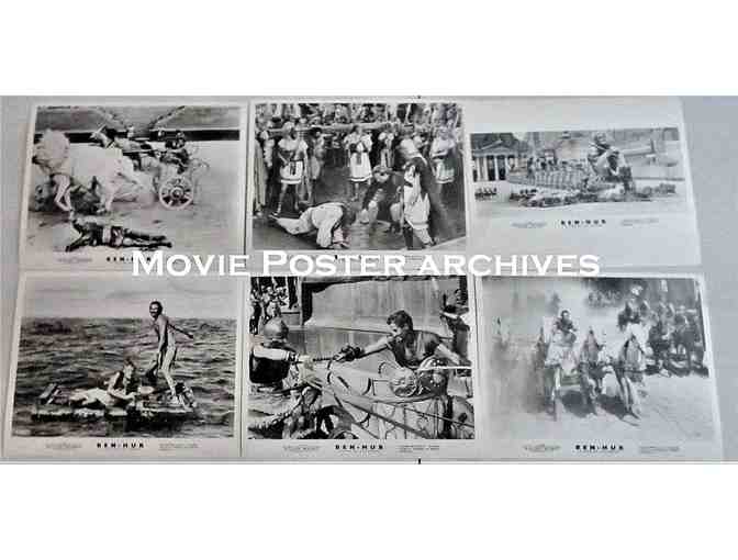 BEN-HUR, 1960, movie stills, collectors lot, Charlton Heston, Haya Harareet