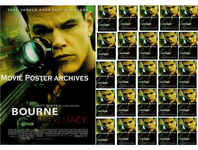 BOURNE SUPREMACY, 2004, mini sheets, bulk, Matt Damon, Brian Cox