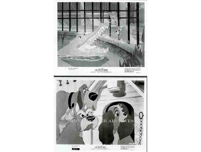 LADY AND THE TRAMP, 1955, movie stills, Walt Disney animation