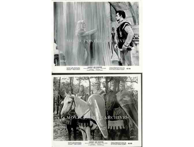 LANCELOT AND GUINEVERE, 1963, movie stills, Cornel Wilde, Jean Wallace