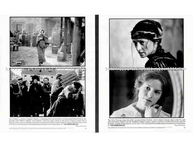 LES MISERABLES, 1998, movie stills, Liam Neeson, Uma Thurman, Claire Danes