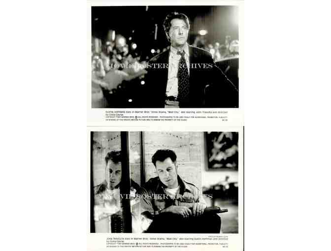MAD CITY, 1997, movie stills, John Travolta, Dustin Hoffman, Alan Alda