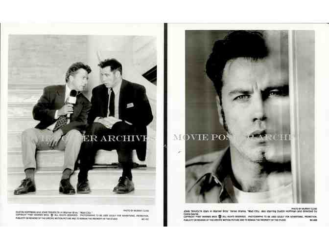 MAD CITY, 1997, movie stills, John Travolta, Dustin Hoffman, Alan Alda