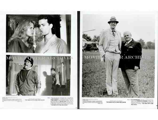 MAN WITH ONE RED SHOE, 1985, movie stills, Tom Hanks, Carrie Fisher