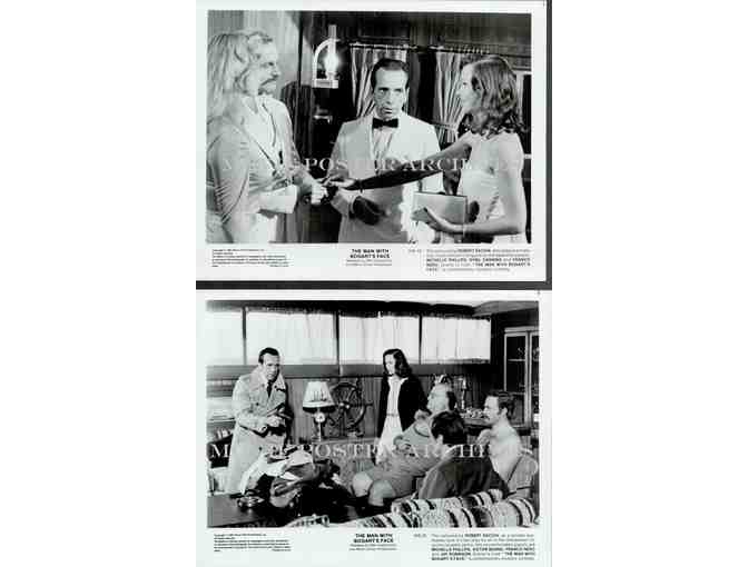 MAN WITH BOGARTS FACE, 1980, movie stills, Robert Sacchi, Franco Nero