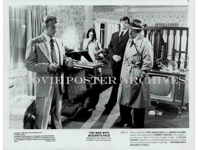 MAN WITH BOGARTS FACE, 1980, movie stills, Robert Sacchi, Franco Nero